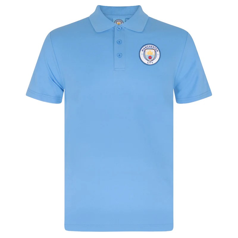 Manchester City polokošeľa bledomodrá pánska