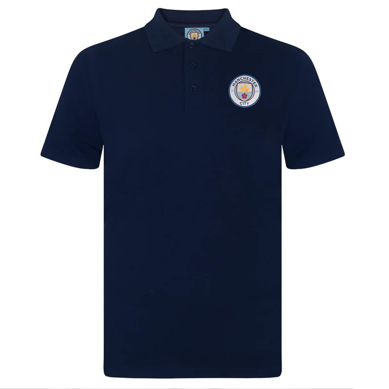 Manchester City polokošeľa tmavomodrá pánska
