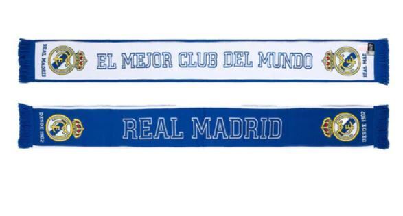 Real Madrid pletený šál 