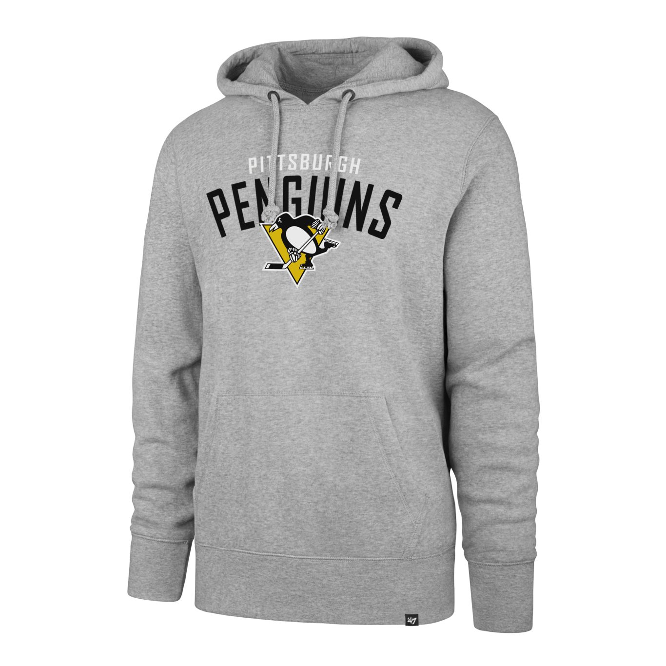 '47 Brand Pittsburgh Penguins šedá mikina pánska - SKLADOM