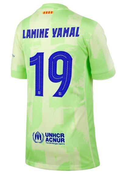 FC Barcelona LAMINE YAMAL dres pánsky (2024-2025) tretí - oficiálna replika - SKLADOM