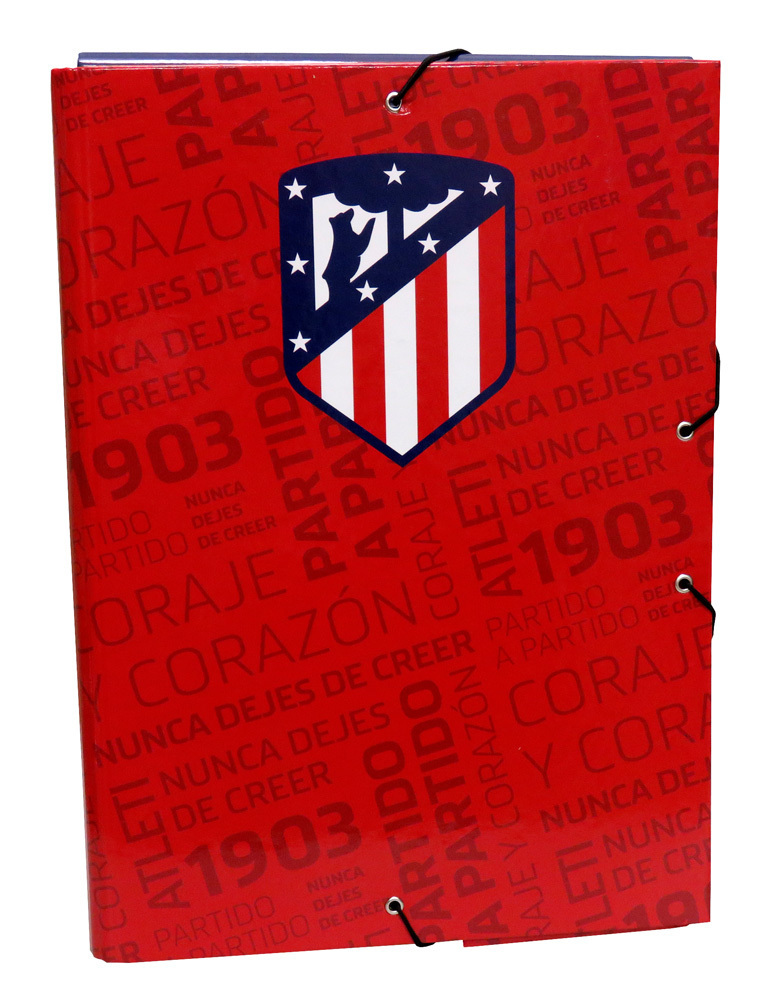 Atlético Madrid obal s gumičkou červený