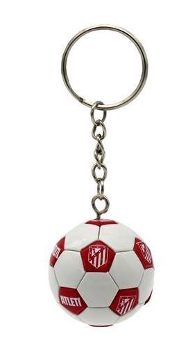Atlético Madrid prívesok na kľúče - mini lopta