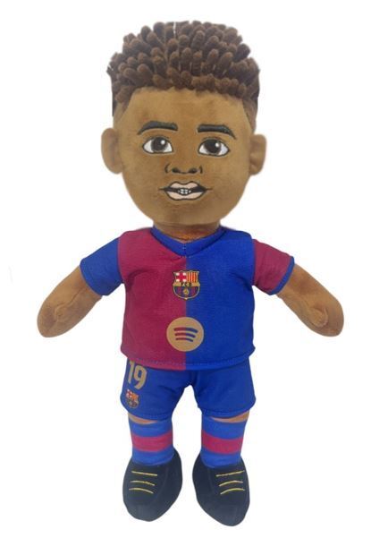 FC Barcelona Lamine Yamal plyšová figúrka 25 cm