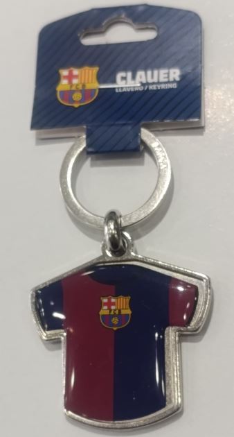 FC Barcelona prívesok na kľúče v tvare dresu