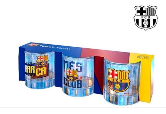 FC Barcelona sada pohárikov/3 ks