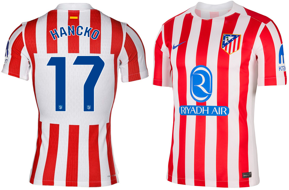 Nike Atlético Madrid Dávid HANCKO dres pánsky (2025-2026) domáci