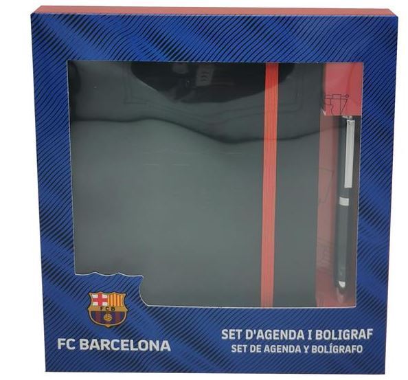 FC Barcelona zápisník a pero