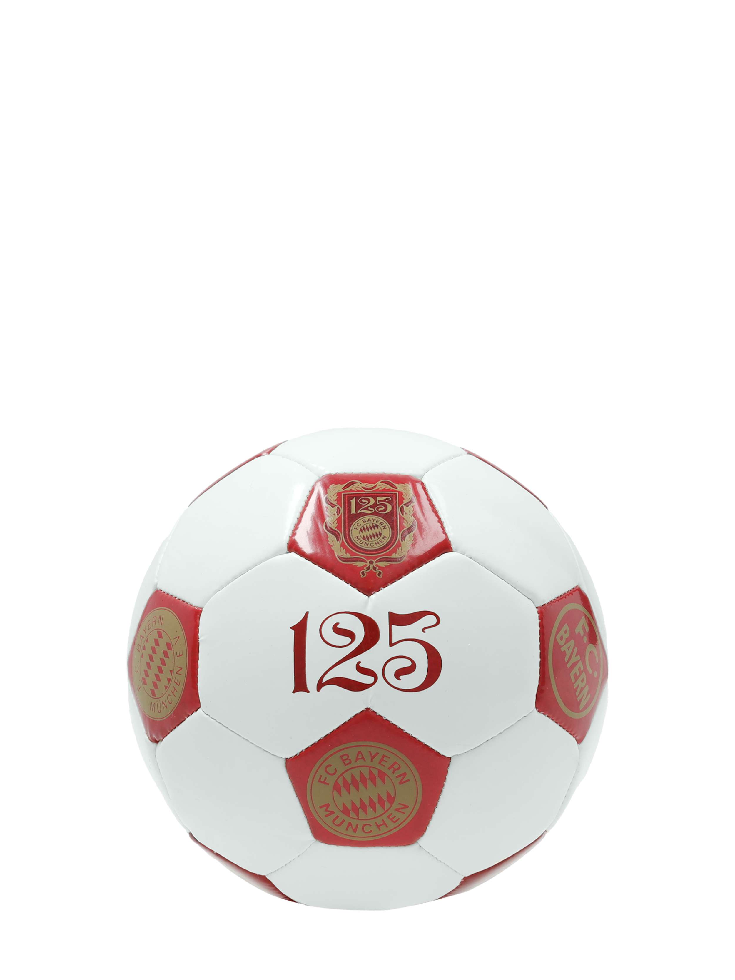 FC Bayern München Bayern Mníchov  125 rokov mini lopta  biela