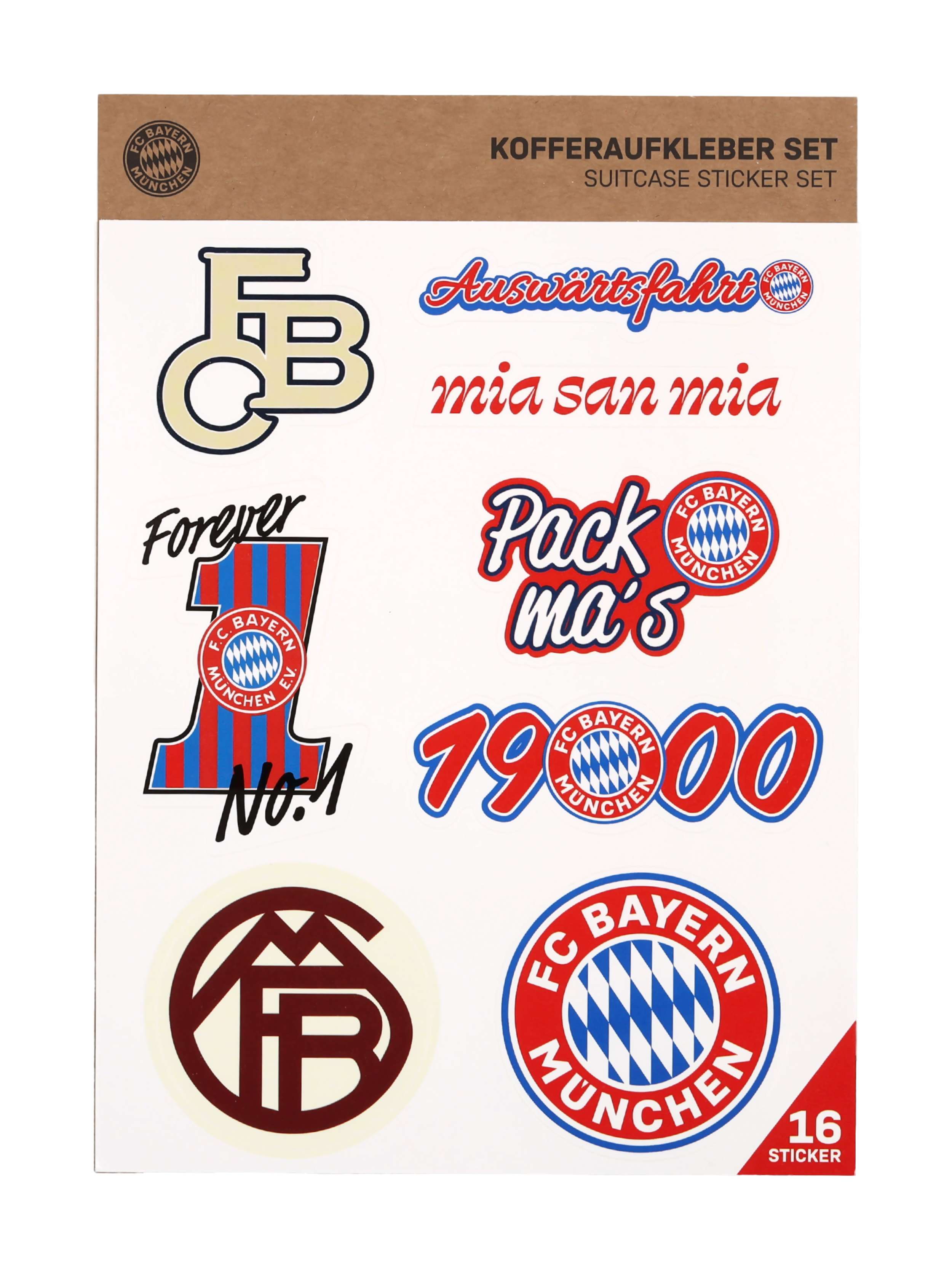 FC Bayern Mníchov  sada nálepiek