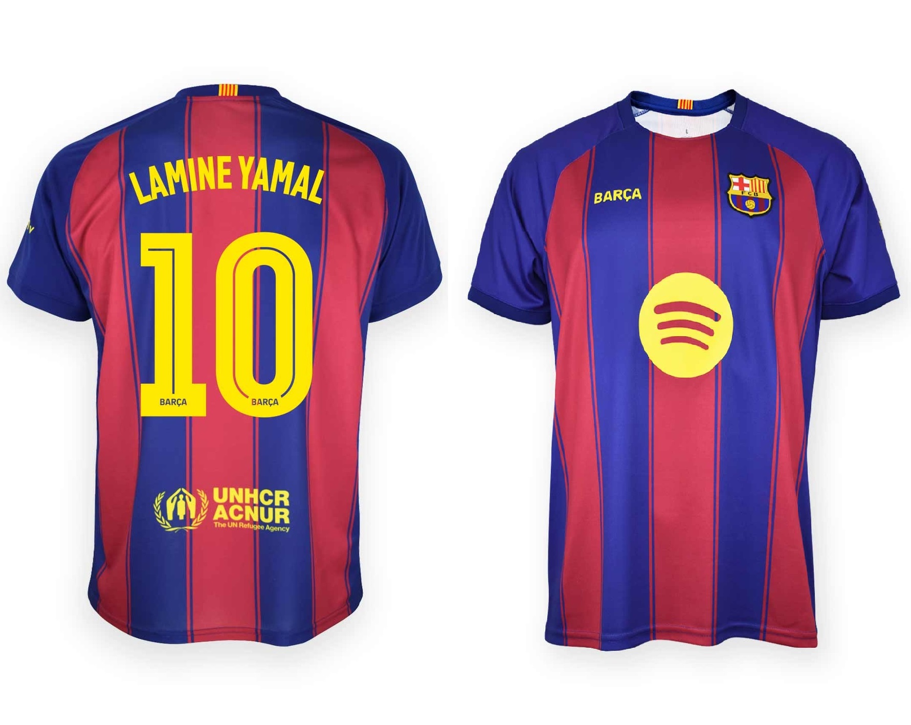FC Barcelona LAMINE YAMAL dres pánsky (2025-2026) domáci - oficiálna replika