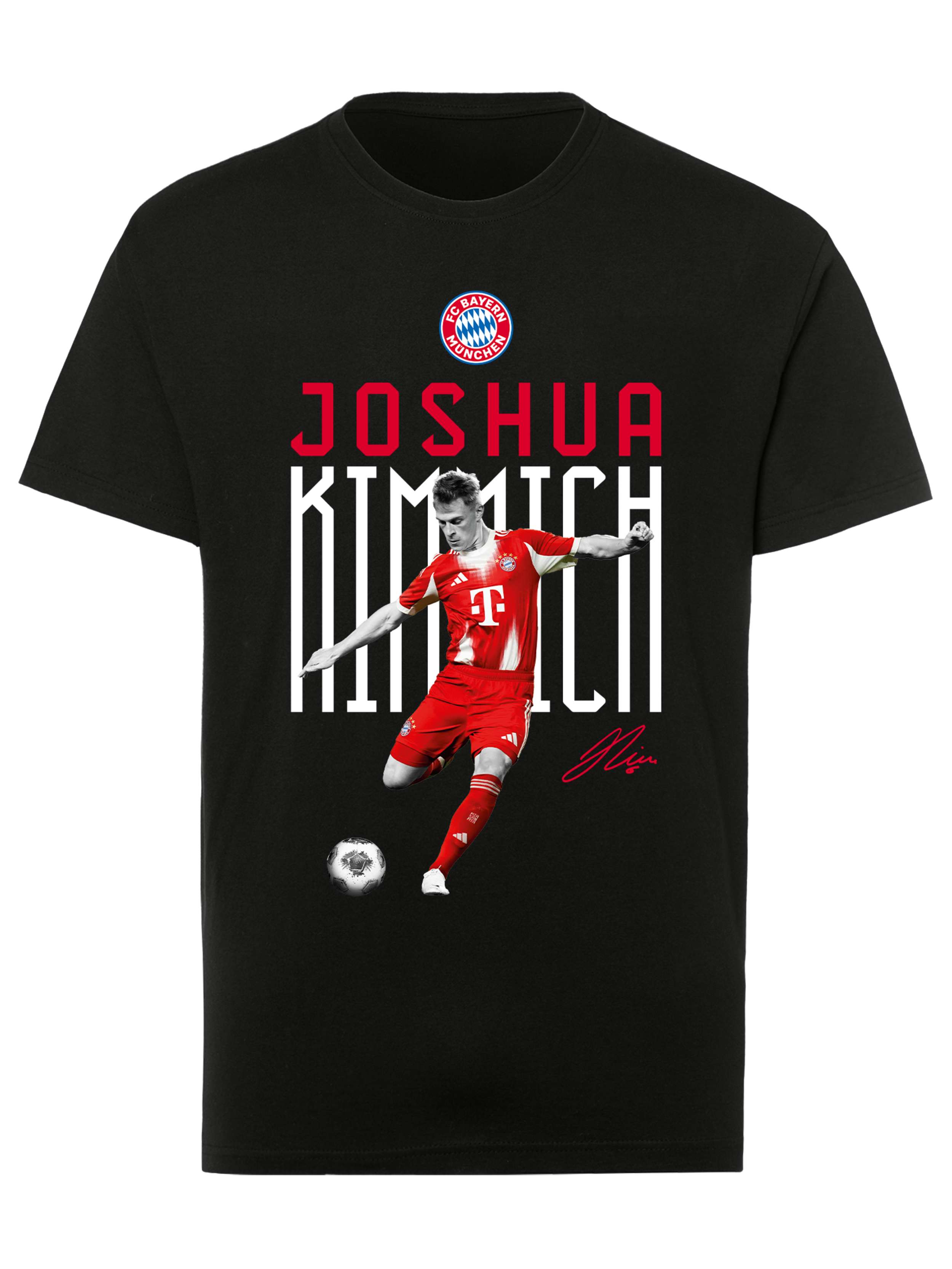 FC Bayern Mníchov Joshua Kimmich tričko čierne pánske