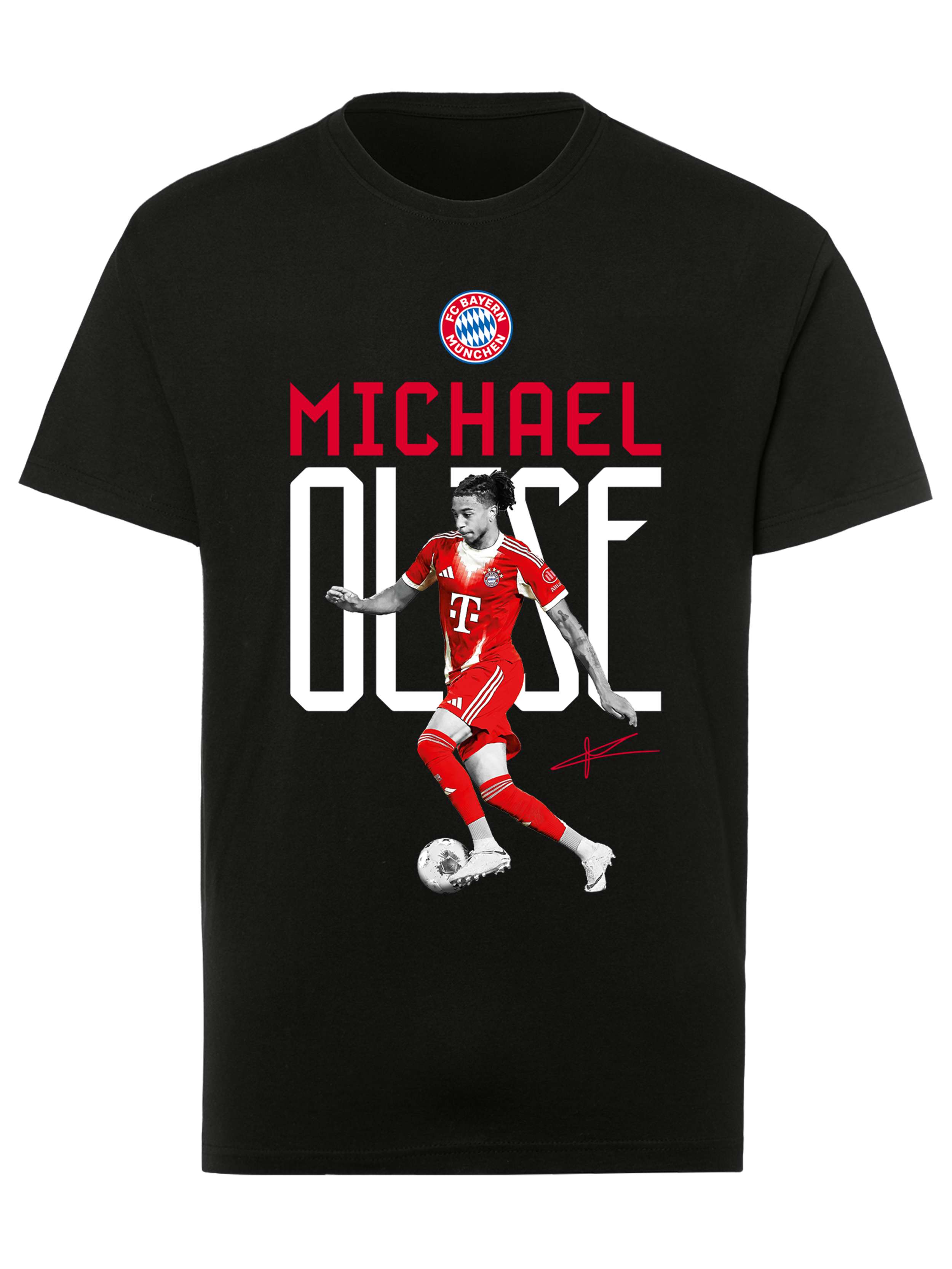 FC Bayern Mníchov Michael Olise tričko čierne pánske