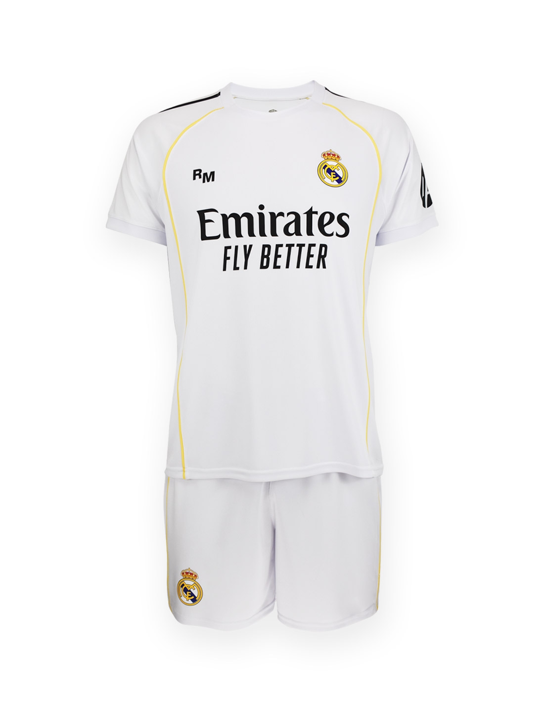 Real Madrid set detský - dres + kraťasy (2025-2026) domáci - oficiálna replika