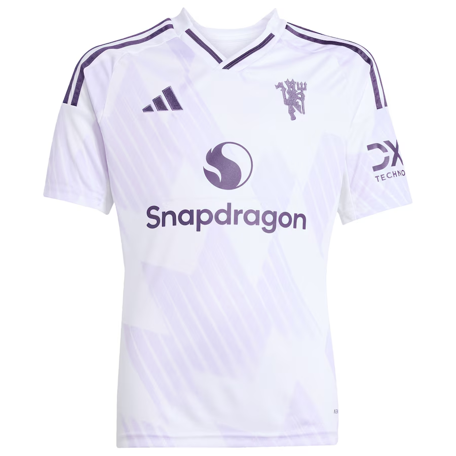 Adidas Manchester United dres detský (2025-2026) vonkajší + vlastné meno a číslo