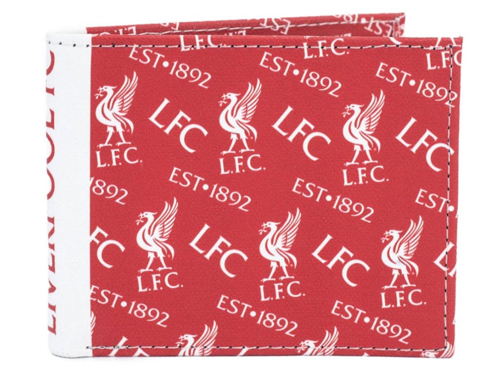 Liverpool FC peňaženka červená