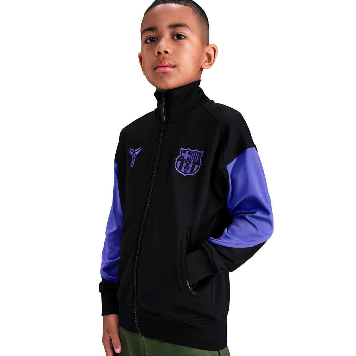 Nike Kobe Bryant FC Barcelona tréningová mikina / bunda čierna detská 2025-2026