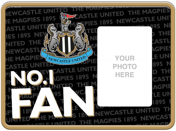 Newcastle United kovový fotorámik