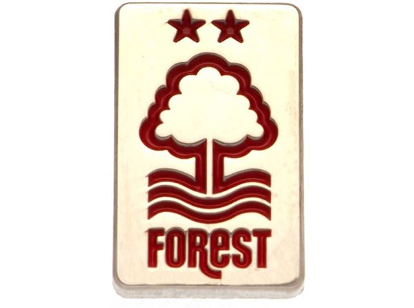 Nottingham Forest pripínací kovový odznak