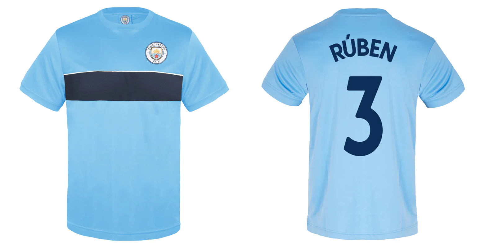 Manchester City RÚBEN Dias tréningové tričko modré pánske