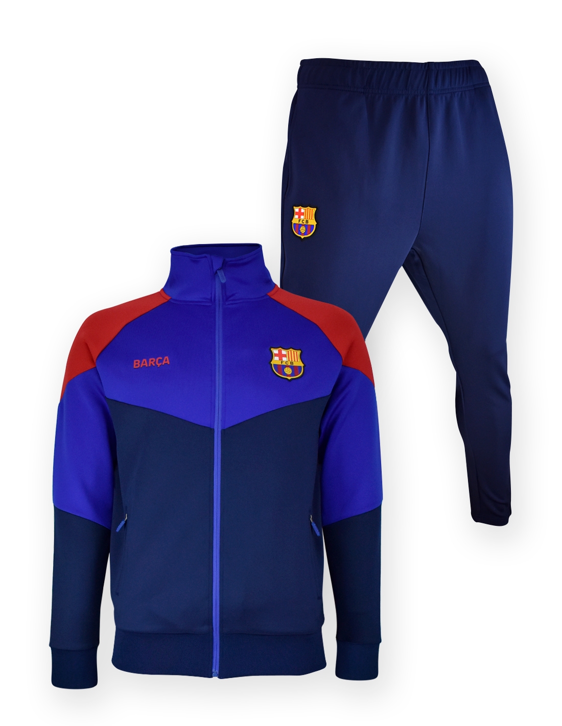 FC Barcelona súprava modrá detská (bunda + nohavice)
