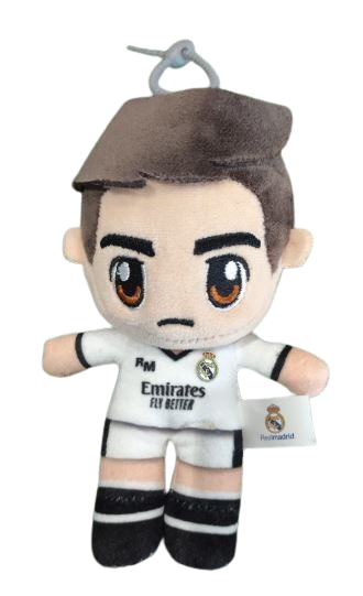 Real Madrid dekorácia - plyšový futbalista