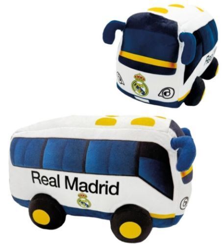 Real Madrid plyšový autobus 20 cm
