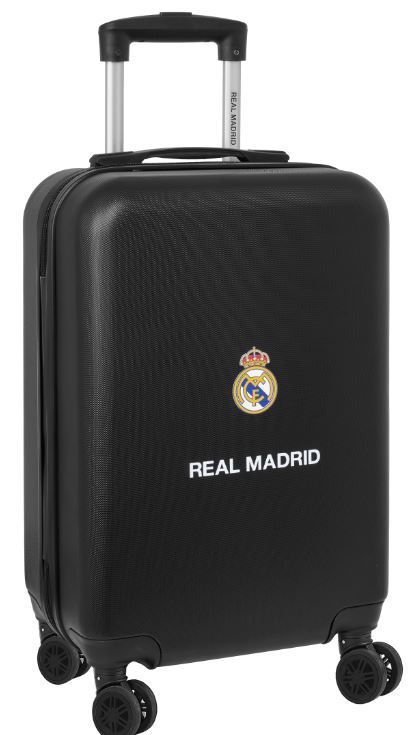 Real Madrid kufor na kolieskach čierny