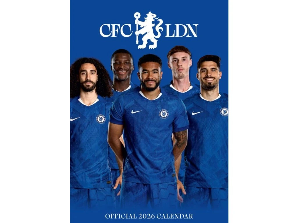 Chelsea FC nástenný kalendár 2026