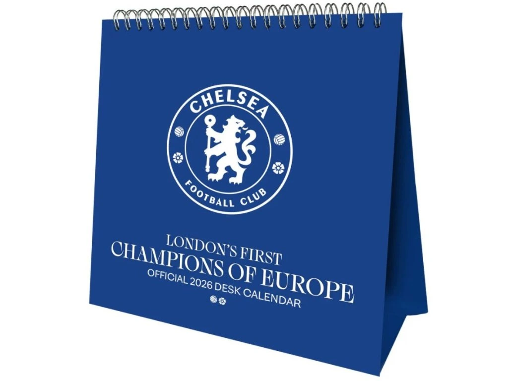 Chelsea FC stolný kalendár 2026