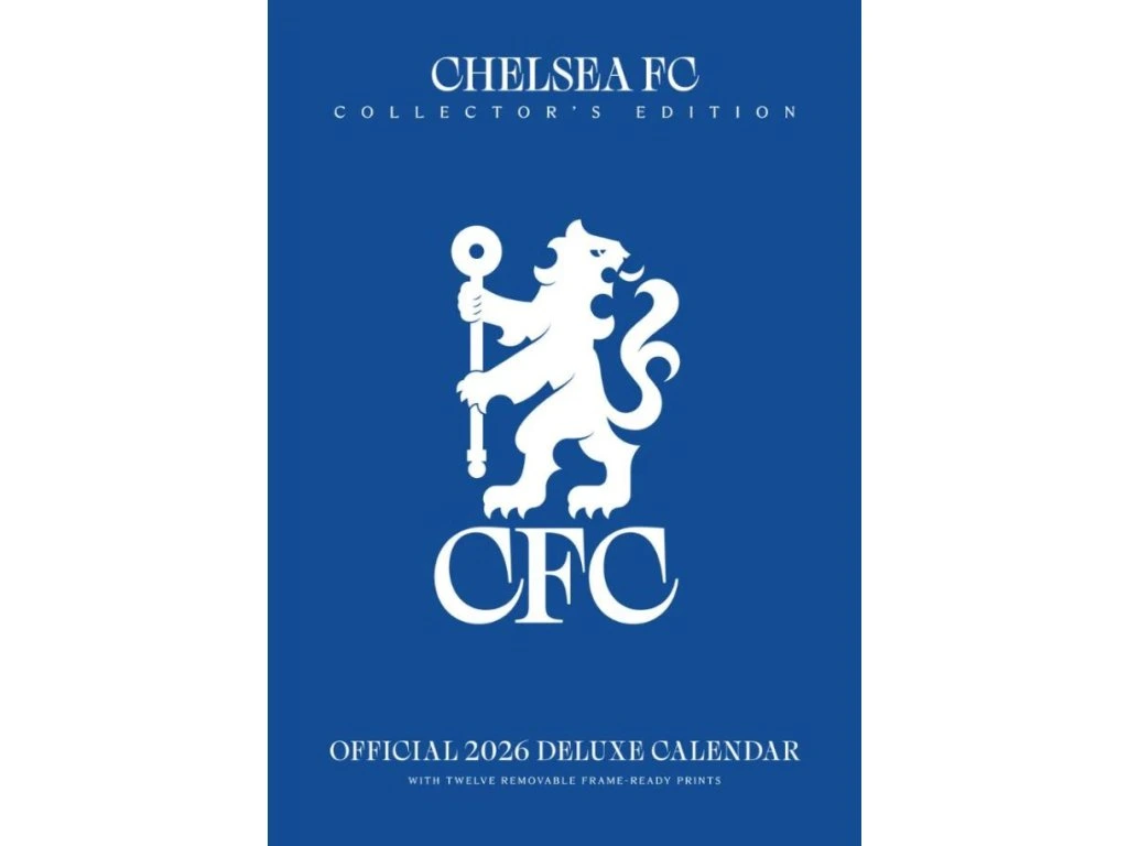 Chelsea FC Deluxe nástenný kalendár 2026