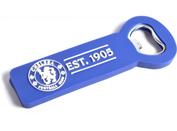 Chelsea FC otvárač na fľaše s magnetom modrý