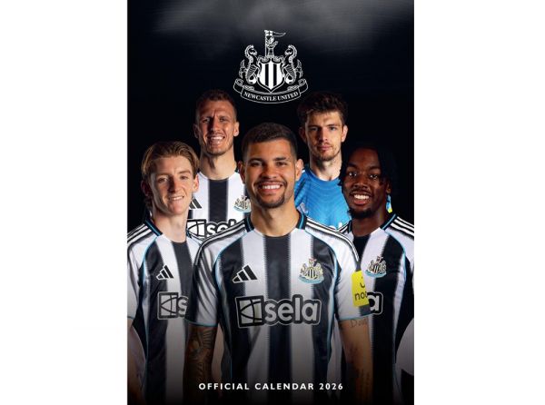 Newcastle United nástenný kalendár 2026