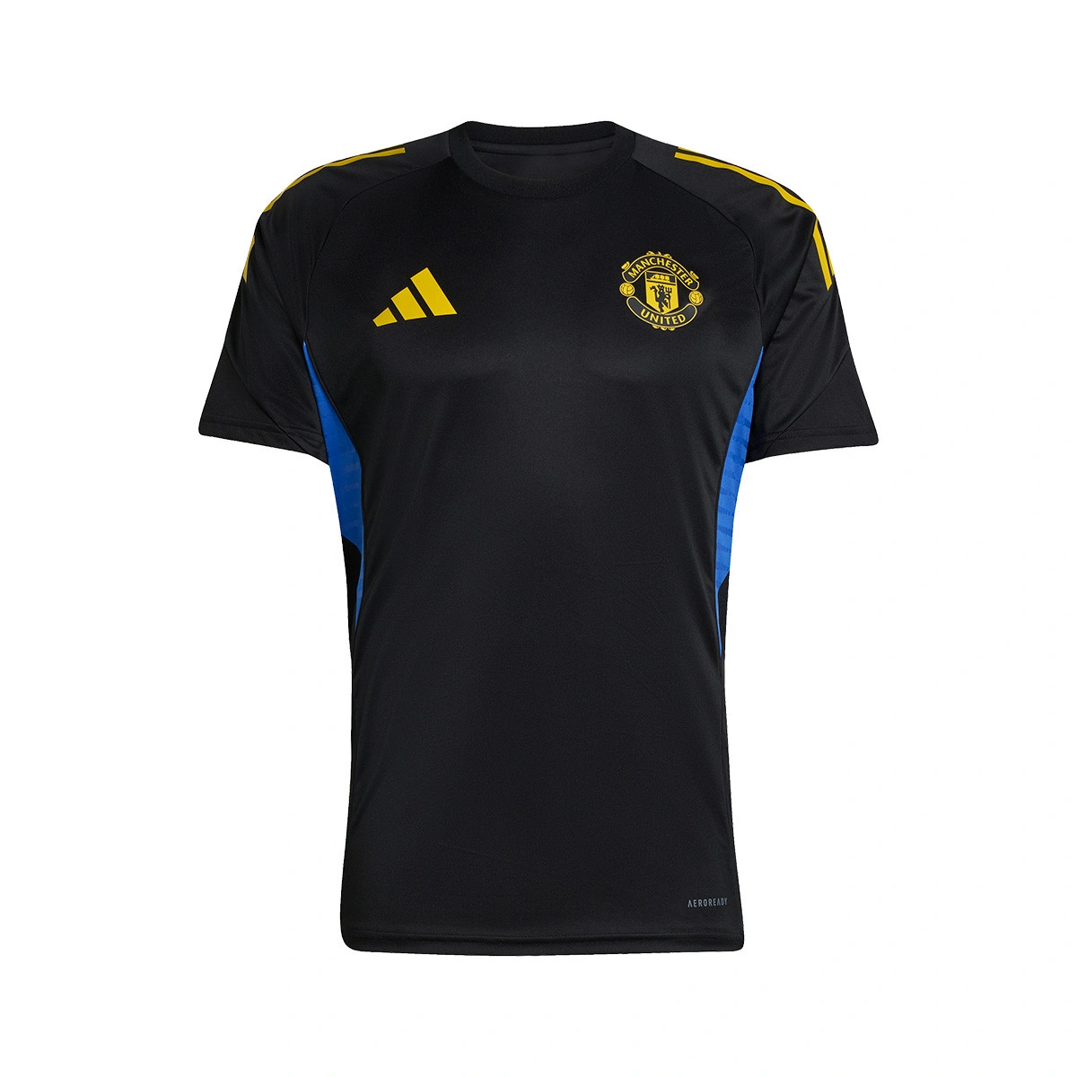 Adidas Manchester United tréningový dres čierny pánsky 2025-2026