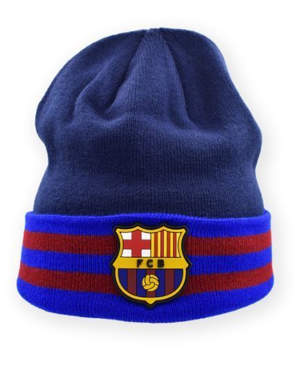 FC Barcelona zimná čiapka modrá - SKLADOM