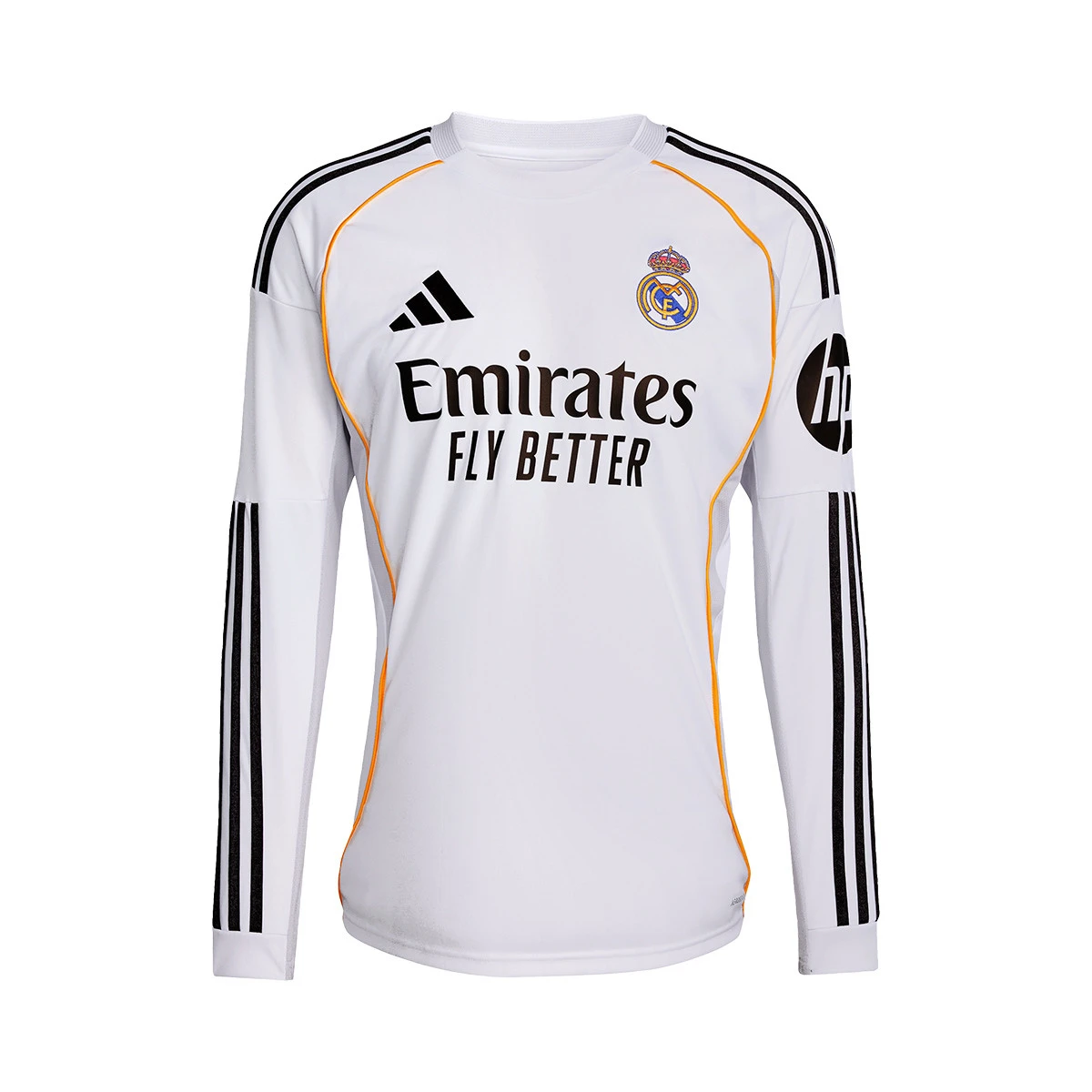 Adidas Real Madrid dres s dlhými rukávmi pánsky (2025-2026) domáci + vlastné meno a číslo