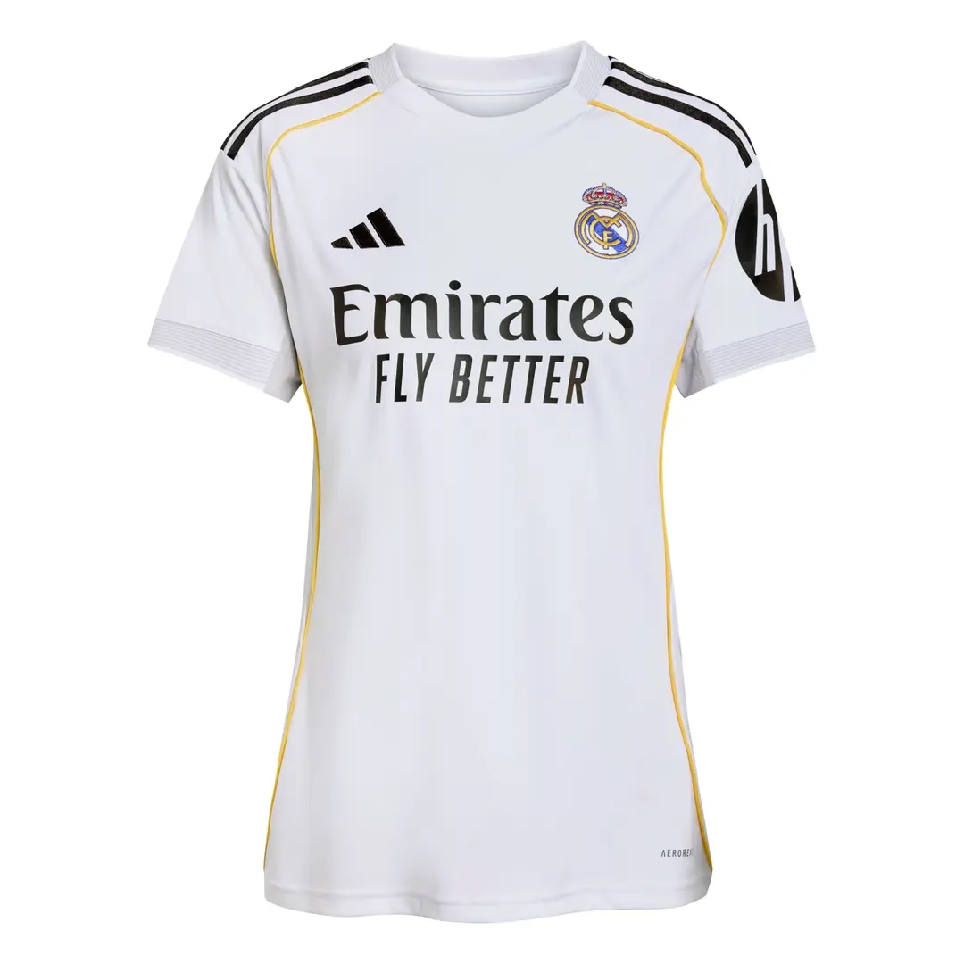 Adidas Real Madrid dres dámsky (2025-2026) domáci + vlastné meno a číslo