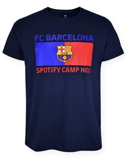 FC Barcelona tričko tmavomodré pánske