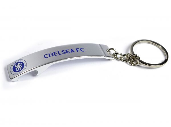 Chelsea FC prívesok na kľúče s otváračom na fľaše