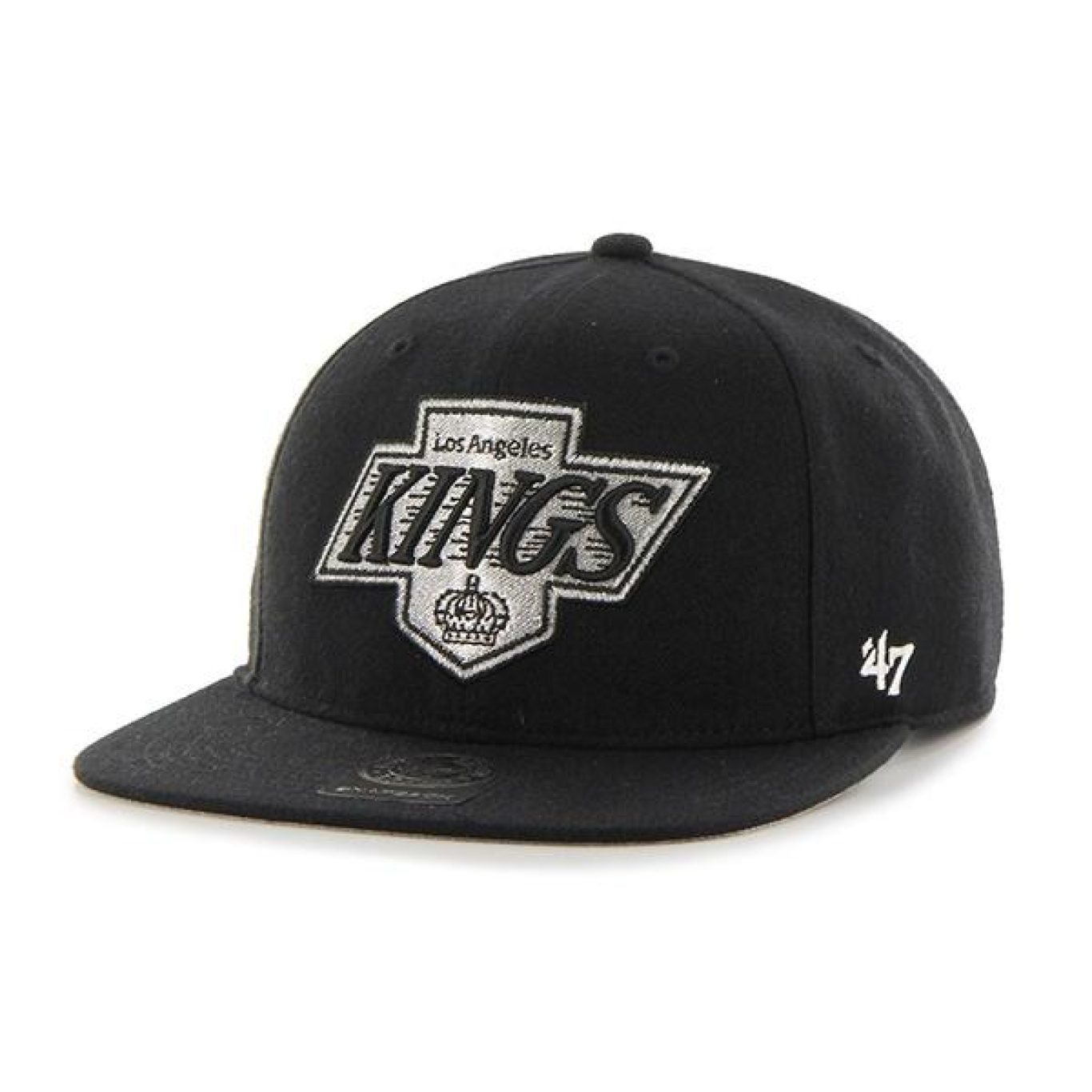 '47 Brand Los Angeles Kings Captain šiltovka čierna - SKLADOM