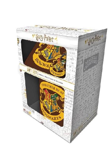 Harry Potter darčekový set (hrnček + podložka + prívesok na kľúče) - SKLADOM