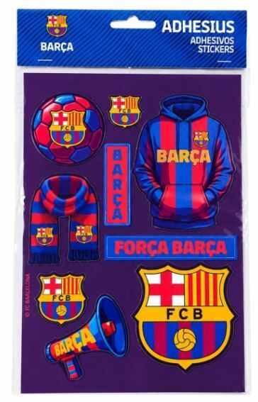 FC Barcelona sada nálepiek - SKLADOM