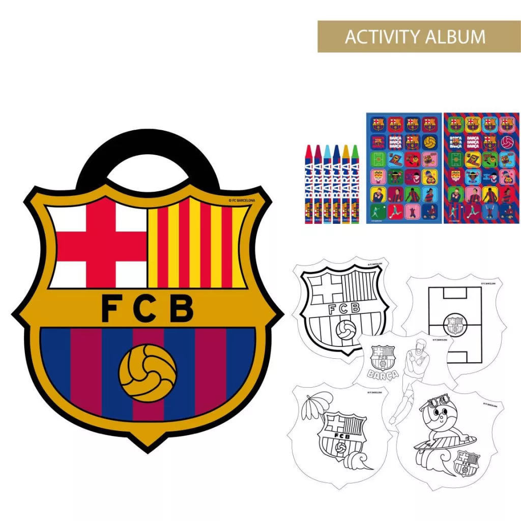 FC Barcelona sada omaľovániek 