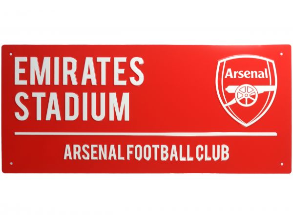 Arsenal kovová značka