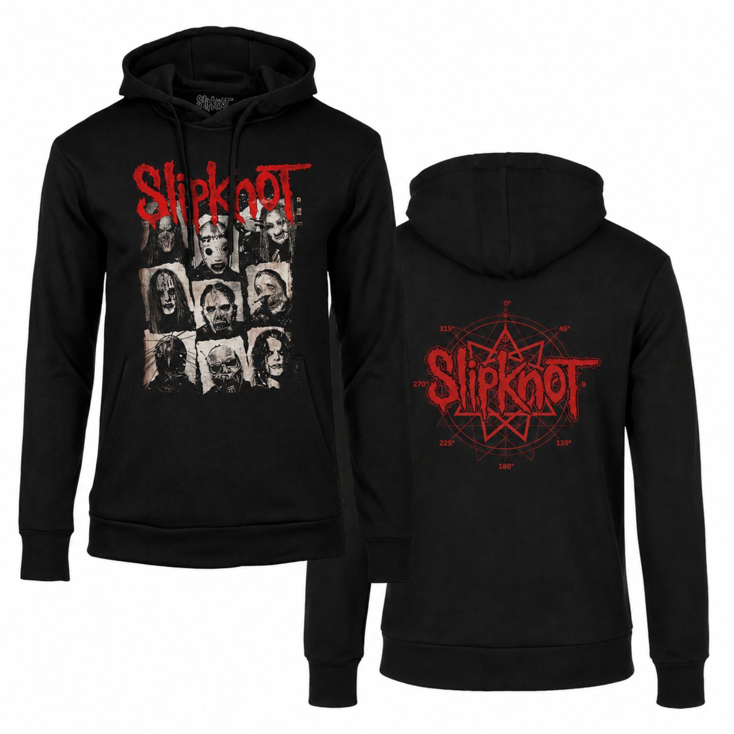 Slipknot mikina čierna pánska