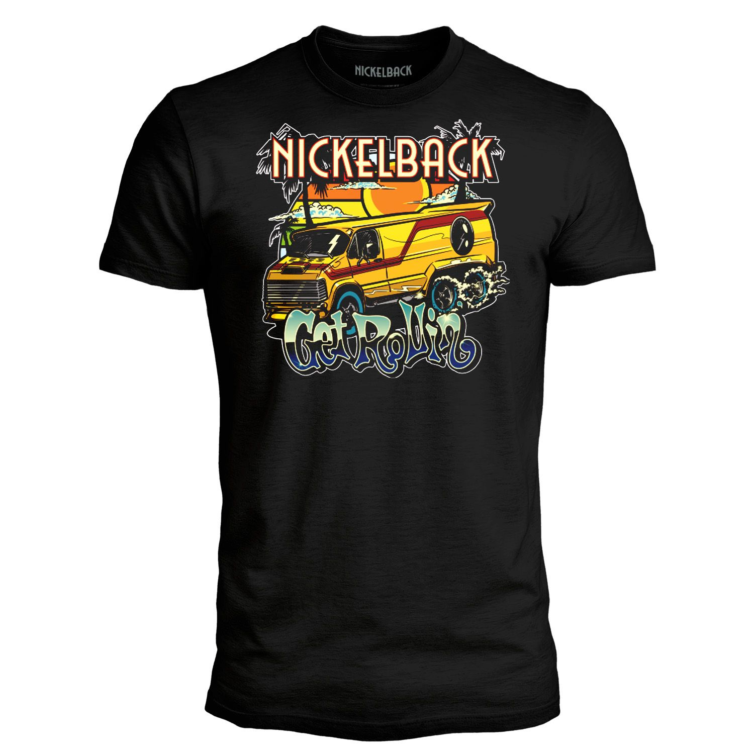 Nickelback tričko čierne pánske