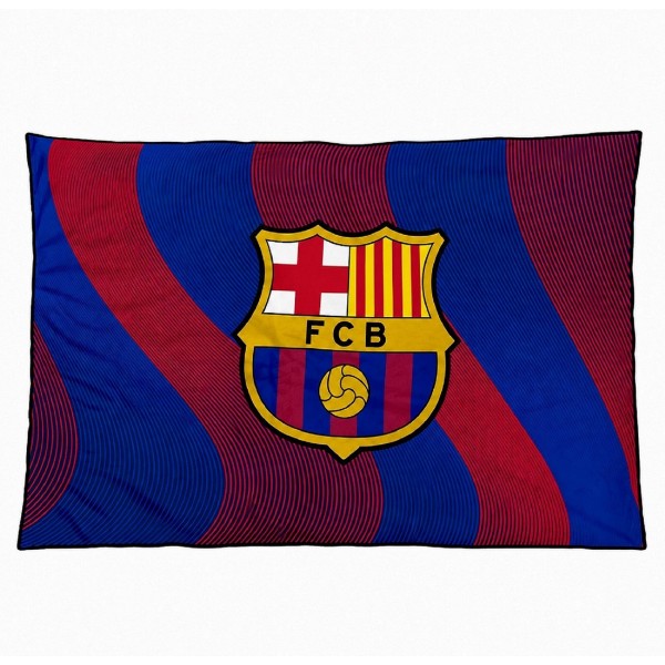 FC Barcelona flísová deka modro-červená