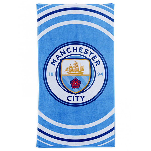 Manchester City osuška / uterák bledomodrý
