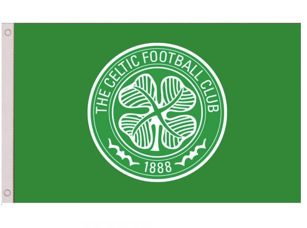 Celtic FC vlajka / zástava zelená