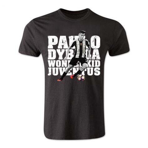 Juventus tričko Paulo Dybala pánske čierne - SKLADOM